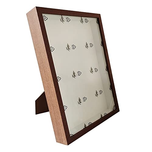 ZHAOQIN Bilderrahmen Shadow Box Frames Bouquet Display Flower Case Tiefe 3 cm Hölzerner Bilderrahmen for Präsentieren von dreidimensionalen Geschenken(Coffee Color Frame,10X15cm 6inch) von ZHAOQIN