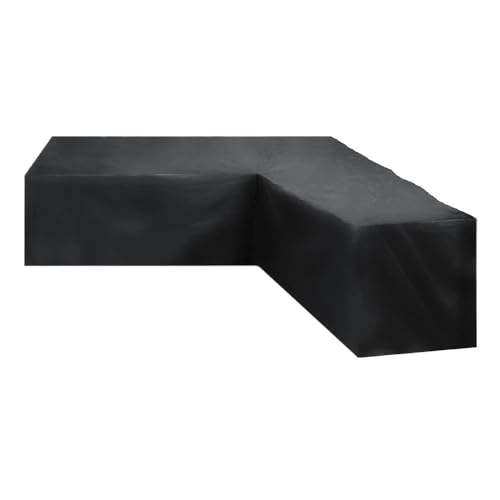 ZHAOQIN GartenmöBel Abdeckung Garten-Außensofa-Abdeckung, Eckmöbel-Abdeckung, V-förmige wasserdichte Sofa-Abdeckung, Schutzhülle for Gartenmöbel(215x215x87x80cm) von ZHAOQIN