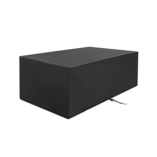 ZHAOQIN GartenmöBel Abdeckung Gartenmöbel-Schutzhülle, wasserdicht, for Möbel, Staub, Tisch und Stuhl, Sofa, wasserdicht, Regenschutz(Noir,115X115X70cm) von ZHAOQIN