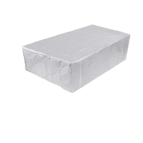 ZHAOQIN GartenmöBel Abdeckung Gartenmöbel-Schutzhülle, wasserdicht, for Möbel, Staub, Tisch und Stuhl, Sofa, wasserdicht, Regenschutz(Silver,90X90X40cm) von ZHAOQIN