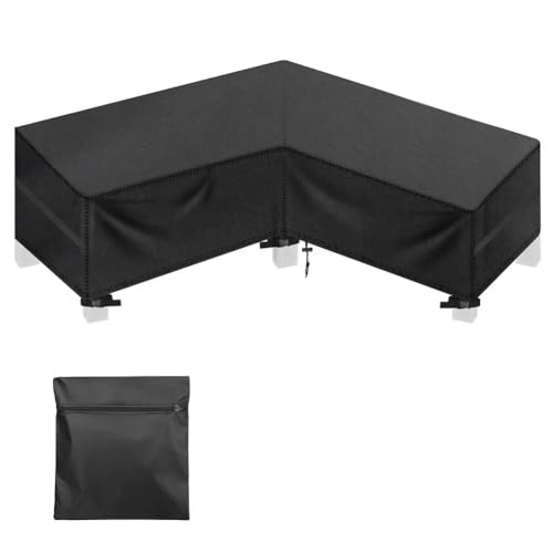 ZHAOQIN GartenmöBel Abdeckung Outdoor-Möbelabdeckungen, wasserdicht, Regen, Schnee, Staub, Winddicht, Anti-UV-Oxford-Gewebe for Garten, Rasen, Terrasse, Tisch, Stuhlschutz(215X215X87CM) von ZHAOQIN