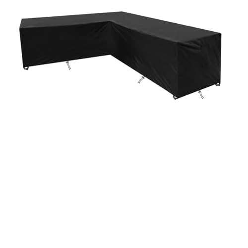 ZHAOQIN GartenmöBel Abdeckung Terrasse V-Typ Sofabezug Outdoor Garten Terrasse Wasserdichter Möbelbezug Wasserdichter Sofaschutz L-Form(286x222x82cm) von ZHAOQIN