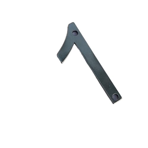 ZHAOQIN Hausnummer 50 mm Edelstahl-Hausnummern mit Schrauben aus Metall, digitales Etikett, Türschild, Türschild, Nummernschilder for Briefkasten-Straßennummern(Number 1) von ZHAOQIN