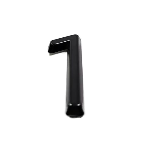 ZHAOQIN Hausnummer 60/76 mm Selbstklebender Hausnummernaufkleber for Wohnungstürschild aus Kunststoff Haustürschild Nummernschilder Briefkasten Straßennummern(1,76mm) von ZHAOQIN