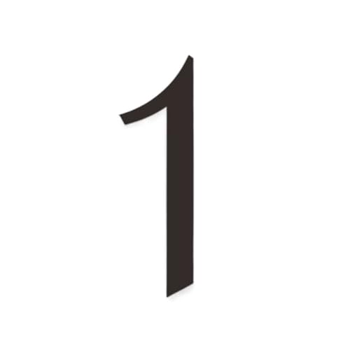 ZHAOQIN Hausnummer Creative House Apartment Numbers Fashion Self Adhesive Number Signs On The Door Home Hotel Office Building Flat Number Plates(A1) von ZHAOQIN