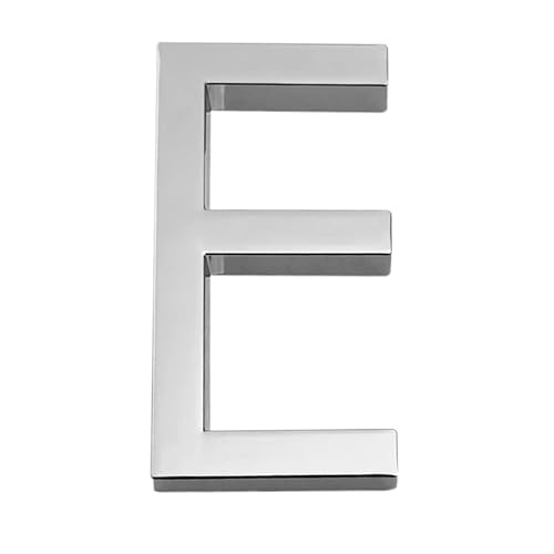 ZHAOQIN Hausnummer Nummer 3D Hausnummer Aufkleber Selbstklebendes Türschild Außen Briefkasten Wohnung Hotelzimmer Adresse Nummer Wohnkultur(E) von ZHAOQIN