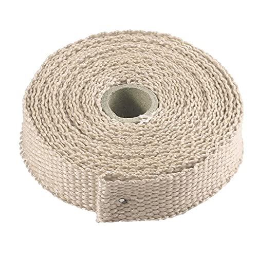 ZHAOQIN Hitzeschutzband Auto-Motorrad-Wärmeabgas-Thermorohr-Isolierungs-Tuch-Rollen-Kit Unbrennbares Turbo-Verteiler-Wärmeabgas-Wrap-Band Autoteil Auspuff Hitzeschutzband(4) von ZHAOQIN