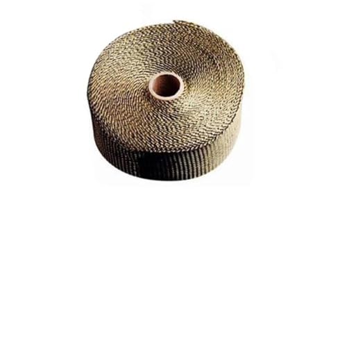 ZHAOQIN Hitzeschutzband Auto-Motorrad-Wärmeabgas-Thermorohr-Isolierungs-Tuch-Rollen-Kit Unbrennbares Turbo-Verteiler-Wärmeabgas-Wrap-Band Autoteil Auspuff Hitzeschutzband(5) von ZHAOQIN