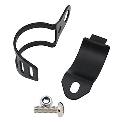 ZHAOQIN Motorrad Scheinwerferhalter 41mm-51mm Motorrad Gabel Klemme Scheinwerfer Blinker Lichtmontage Halterung Halterung Prinz Auto Modifiziertes Blinker Signal Motorrad Scheinwerfer(BK) von ZHAOQIN
