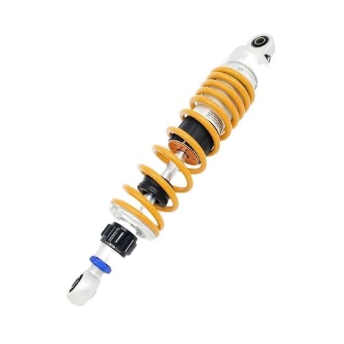 ZHAOQIN Motorrad StoßDäMpfer Universal 310 mm / 330 mm / 340 mm / 350 mm Motorrad einstellbare hintere Stoßdämpfer Zugstufendämpfung Stoßdämpfer StoßDäMpfer(330MM Round a Piece) von ZHAOQIN