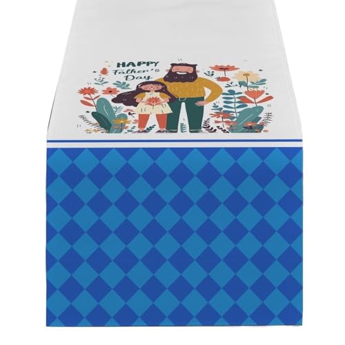 ZHAOQIN Tischläufer Modern Läufer for Esstisch Dekoration Zubehör Buchstaben Esstisch Dekorationen & Läufer Dekor Partyraum(2030(7),180-33cm 70-13inch) von ZHAOQIN