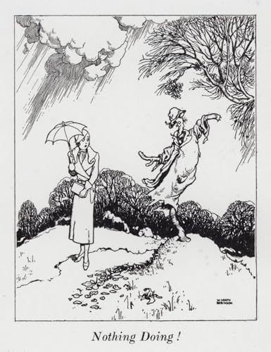 ZHAOSHAN Bekannt Kunst Poster Leinwand Tier Bild Nichts tun von William Heath Robinson klassischer Kunstdruck für Wanddekoration 60x90cm von ZHAOSHAN