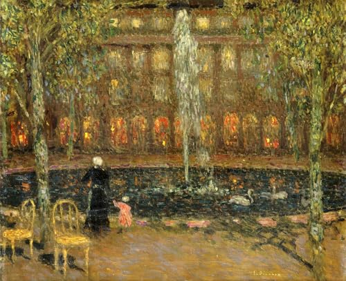 ZHAOSHAN Bekannt Wanddekorationen Gemalde Wand-Kunst Bild Der Teich im Palais Royal von Henri Eugene Augustin Le Sidaner Wandbilder Drucke Poster für Office Home Decor 60x90cm ZHAOSHAN Bekannt Wanddekorationen Gemalde Wand-Kunst Bild Der Teich im Palais Royal von Henri Eugene Augustin Le Sidaner Wandbilder Drucke Poster für Office Home Decor 60x90cm von ZHAOSHAN