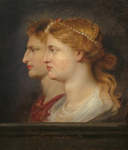ZHAOSHAN Berühmte Gemälde Moderne Kunst Wandbild Poster Kunstdrucke Agrippina und germanicus von peter paul rubens Poster Bilder Leinwand für Wanddekoration 60x90cm von ZHAOSHAN