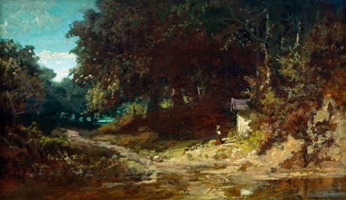 ZHAOSHAN Berühmte Gemälde Moderne Kunst Wandbild Poster Kunstdrucke Betendes Mädchen vor einer Waldkapelle von Carl Spitzweg Poster Bilder Leinwand für Wanddekoration 60x90cm ZHAOSHAN Berühmte Gemälde Moderne Kunst Wandbild Poster Kunstdrucke Betendes Mädchen vor einer Waldkapelle von Carl Spitzweg Poster Bilder Leinwand für Wanddekoration 60x90cm von ZHAOSHAN
