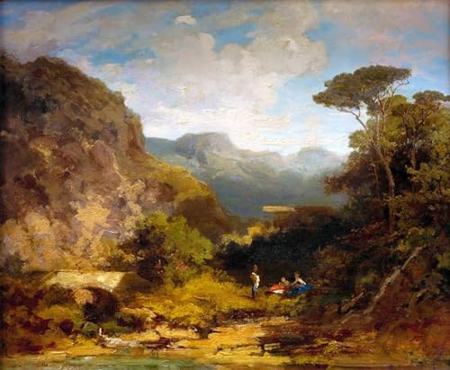 ZHAOSHAN Berühmte Gemälde Moderne Kunst Wandbild Poster Kunstdrucke Der Brunnengast von Carl Spitzweg Poster Bilder Leinwand für Office Home Decor 60x90cm ZHAOSHAN Berühmte Gemälde Moderne Kunst Wandbild Poster Kunstdrucke Der Brunnengast von Carl Spitzweg Poster Bilder Leinwand für Office Home Decor 60x90cm von ZHAOSHAN
