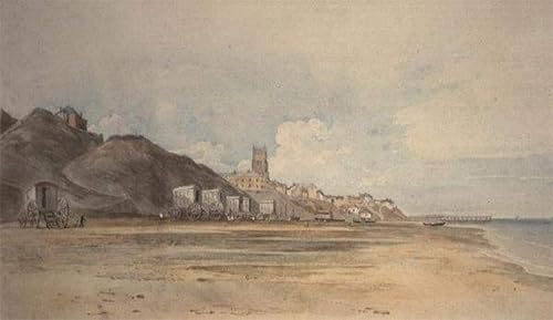ZHAOSHAN Berühmte Gemälde Moderne Kunst Wandbild Poster Kunstdrucke Der Strand von Cromer Norfolk von Varley Poster Bilder Leinwand für Wanddekoration 60x90cm von ZHAOSHAN