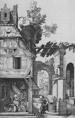 ZHAOSHAN Berühmte Gemälde Moderne Kunst Wandbild Poster Kunstdrucke Die Geburt Christi Von Albrecht Dürer Poster Bilder Leinwand für Wanddekoration 60x90cm von ZHAOSHAN
