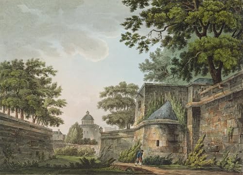 ZHAOSHAN Berühmte Gemälde Moderne Kunst Wandbild Poster Kunstdrucke Innenraum der Gruben der Bastille von Claude Nattes Poster Bilder Leinwand für Wanddekoration 60x90cm von ZHAOSHAN