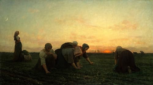 ZHAOSHAN Berühmte Gemälde Moderne Kunst Wandbild Poster Kunstdrucke die Weeders von Jules Breton Poster Bilder Leinwand für Wanddekoration 60x90cm ZHAOSHAN Berühmte Gemälde Moderne Kunst Wandbild Poster Kunstdrucke die Weeders von Jules Breton Poster Bilder Leinwand für Wanddekoration 60x90cm von ZHAOSHAN