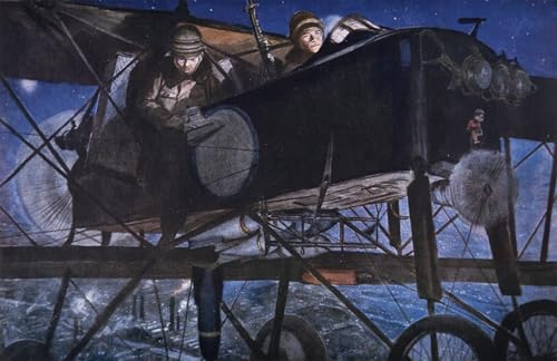 ZHAOSHAN Berühmte Gemälde Moderne Kunst Wandbild Poster Kunstdrucke mit dem French Air Service ein nächtliches Bombardement von Francois Flameng Poster Bilder Leinwand für Wanddekoration 60x90cm ZHAOSHAN Berühmte Gemälde Moderne Kunst Wandbild Poster Kunstdrucke mit dem French Air Service ein nächtliches Bombardement von Francois Flameng Poster Bilder Leinwand für Wanddekoration 60x90cm von ZHAOSHAN