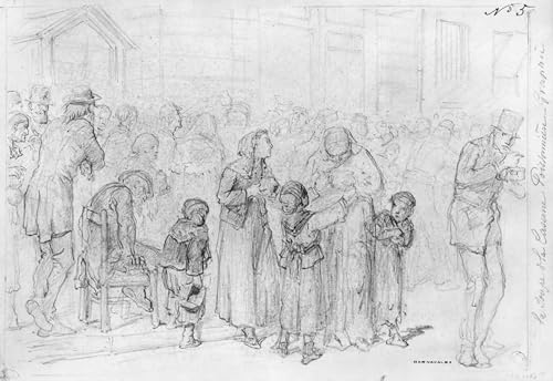 ZHAOSHAN klassischer Leinwand drucken Ölgemälde Wandbilder Album der belagerung von paris die suppe der poissonniere-kaserne von gustave dore Abstraktes Foto Bild für Office Home Decor 60x90cm von ZHAOSHAN