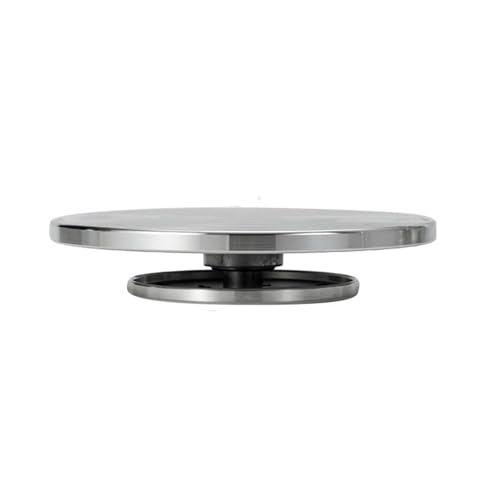 Doppelseitiger Aluminium-Drehteller for Keramik- und Tonskulpturen, Töpferscheibe, faule Drehwerkzeuge, 15–30 cm(30cm) von ZHAOSHIXU