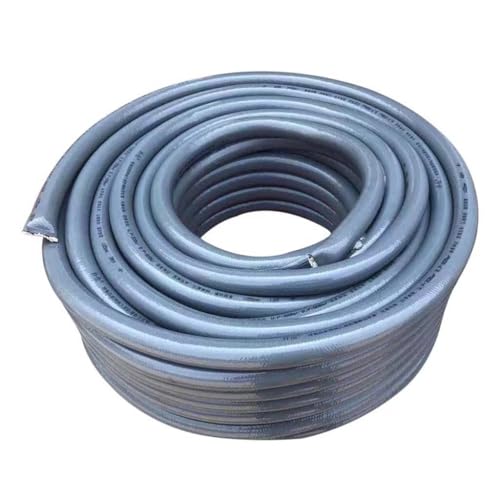 2,5 cm Garten-Wasserschlauch aus PVC, 5-lagiger Knickschutz (25 mm ID x 31 mm Außendurchmesser), Hochdruck-Anti-Frost- und explosionsgeschützter Kunststoffschlauch von ZHAOSTORE