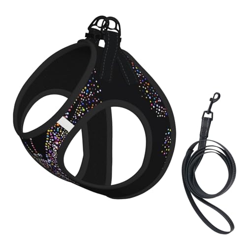 L Leash Hundegeschirr, kleine Größe, Blumen-Schmetterlings-Druck, Haustier-Leinen-Set, reflektierend, für Outdoor und Spaziergänge mit dem Hund L Leash Hundegeschirr, kleine Größe, Blumen-Schmetterlings-Druck, Haustier-Leinen-Set, reflektierend, für Outdoor und Spaziergänge mit dem Hund von ZHAOUR