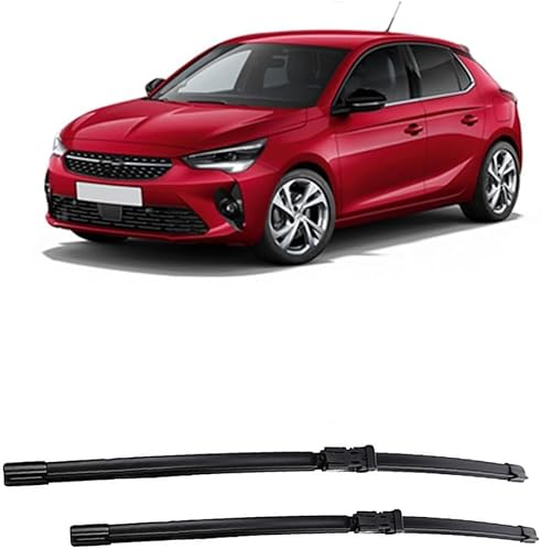 ZHAOWLI Scheibenwischer Set für Opel Corsa F 2019-2023, Auto Scheibenwischerblatt Ersatz-Scheibenwischer für Frontscheibe Ersatzwischblätter von ZHAOWLI