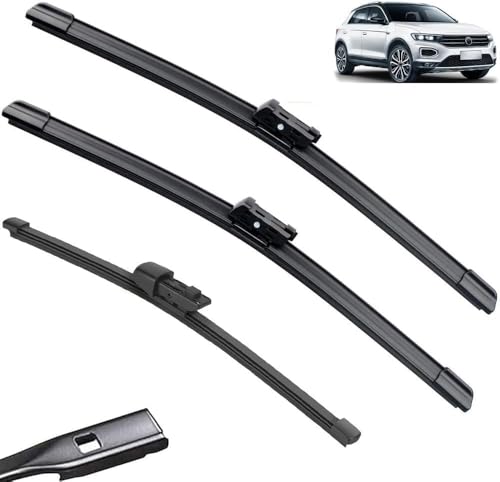 ZHAOWLI Scheibenwischer Set für VW T-ROC 2017-2023, Auto Scheibenwischerblatt Ersatz-Scheibenwischer für Frontscheibe Ersatzwischblätter von ZHAOWLI