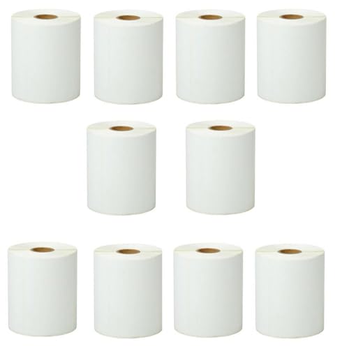 Direkte thermische Versandetiketten, die mit Desktop -Label -Druckern kompatibel ist, 03.01.10.20 Rollen 4 x 3 Zoll Kompatibel mit verschiedene Modelle, einschließlich LP2844 GK420D ZP450(10 Rolls) von ZHAOXCAIN