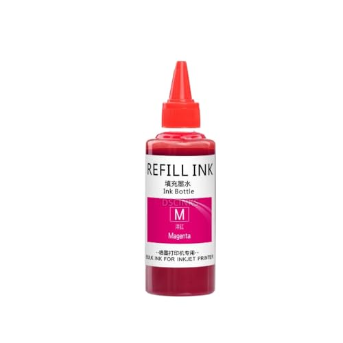 ZHAOXCAIN 100 ml Pigmenttinte kompatibel mit SURECOLOR T3100 SC-T3100 SC-T3100N T5100 SC-T5100 SC-T5100N Kompatibel mit Drucker der T40D-Serie(Magenta- T40D3) von ZHAOXCAIN