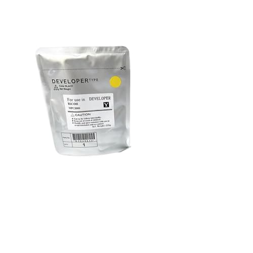 ZHAOXCAIN 1PCS 225G Entwicklerpulver kompatibel mit MPC2000 MPC2500 MPC3000 MPC3500 MPC4500 Druckermodelle(M) von ZHAOXCAIN