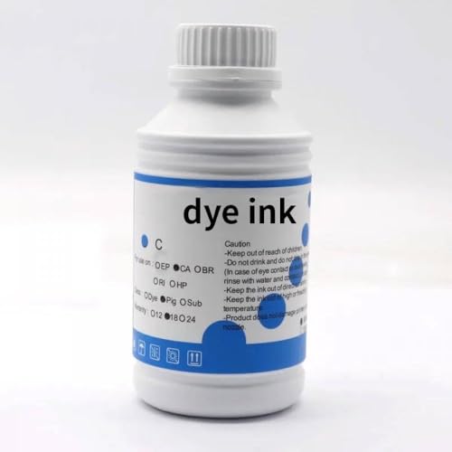 ZHAOXCAIN 500ml Farbstofftintenkompatibel mit IPF650 IPF655 IPF685 IPF700 IPF710 IPF750 IPF755 IPF760 IPF765 PLANDTER PRIDTER Printer SCHLAGSPEKTE SCHINTER(C) von ZHAOXCAIN