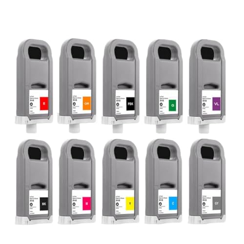ZHAOXCAIN Kompatible Pigmenttinte Kompatibel mit PFI-2700 PFI 2700 PFI2700 Kartusche Kompatibel mit ImagePrograf GP2000 GP4000 GP4600S GP6600S-Drucker von ZHAOXCAIN