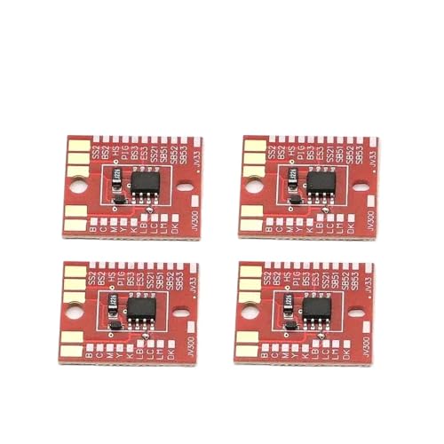 ZHAOXCAIN Kompatible Tintenpatronenchips Kompatibel mit Mimaki JV33 JV34 JV30 JV5 TS34 TS3 Modelle 4Color SS2 ES3 SB51 SB52 SB53 Pig BS2 BS3 HS HS1(JV33 BS1 4Color) von ZHAOXCAIN