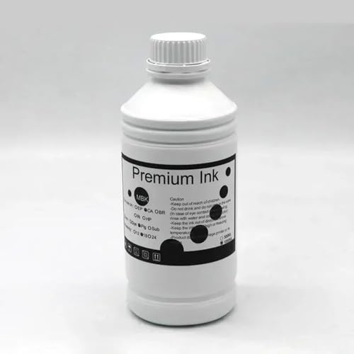 ZHAOXCAIN PFI-120 Pigmenttinte, kompatibel mit IPF650 IPF655 IPF750 IPF755 IPF760 IPF765 IPF670 IPF680 IPF685 IPF770 IPF780 Drucker(MBK Pigment 500ml) von ZHAOXCAIN