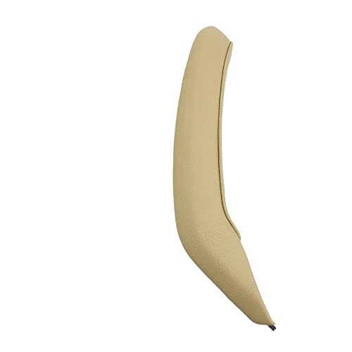 ZHAOYUQI NnentüRgriffe LHD RHD Autoinnenraum Beifahrertür Links Rechts Zuggriff Leder Außenverkleidung Ersatz passend for BMW X3 X4 F25 F26 2010–2016 InnentüRgriff(Beige Right) von ZHAOYUQI