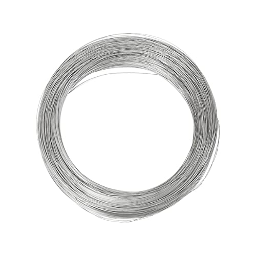 ZHAOYUQI Stahlseil 10 Meter mittelschwerem Stahldrahtdurchmesser 0,2 mm 0,3 mm 0,4 mm 0,5 mm 0,6 mm 0,8 mm 304 Edelstahl EIN -Strang -Hartdraht Drahtseil(0.5mm) von ZHAOYUQI