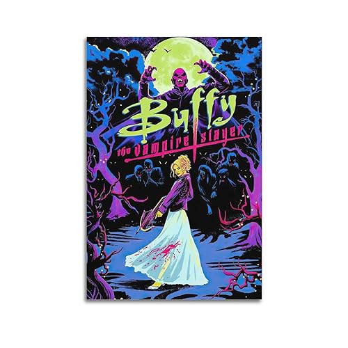 ZHAOYZZY Buffy The Vampire Slayer Poster, dekoratives Gemälde, Leinwand-Wandposter und Kunstdruck, modernes Familienschlafzimmer-Dekor-Poster, 30 x 45 cm von ZHAOYZZY