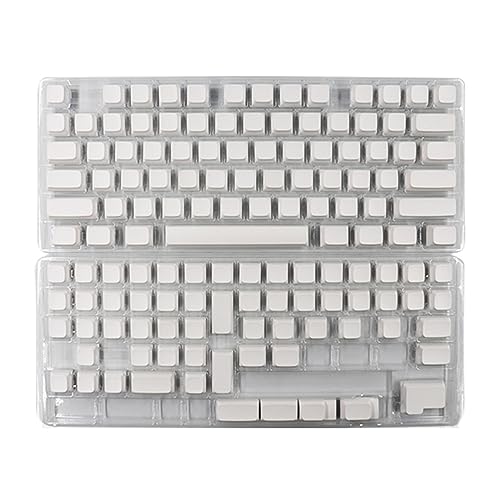 Minimalistische Leere Tastenkappen 134Keys XDA PBT Keycaps DyeSUB Für MXSwitches Mechinery Keyboard Keycap Replacement von ZHAPEG