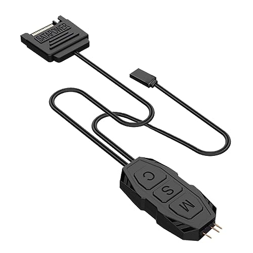 ZHAPEG 5V 3Pin ARGB Stecker Fernbedienung Licht Controller LED Fernbedienung RGB Licht Streifen Fernbedienung PC Zubehör ZHAPEG 5V 3Pin ARGB Stecker Fernbedienung Licht Controller LED Fernbedienung RGB Licht Streifen Fernbedienung PC Zubehör von ZHAPEG