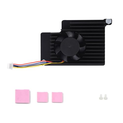 ZHAPEG Für RPI5-Kühlkörper Aktiver Kühlventilator Und Aluminium Kühlkörper Effiziente Kühlung ZHAPEG Für RPI5-Kühlkörper Aktiver Kühlventilator Und Aluminium Kühlkörper Effiziente Kühlung von ZHAPEG