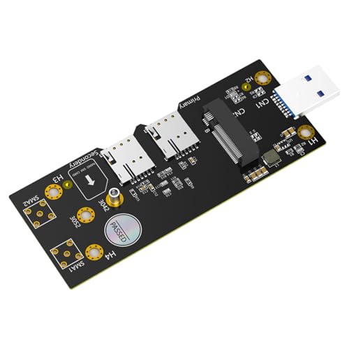 ZHAPEG Schneller USB3.0-zu Moduladapter Mit 2 Kartensteckplätzen Für 3042/3052-Module ZHAPEG Schneller USB3.0-zu Moduladapter Mit 2 Kartensteckplätzen Für 3042/3052-Module von ZHAPEG
