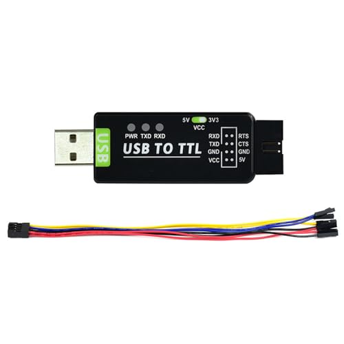 ZHAPEG USB Zu TTL Seriell Adapter Chipsatz USB Zu TTL Seriell Anschlusskabel Debugging Mehrerer Systeme ZHAPEG USB Zu TTL Seriell Adapter Chipsatz USB Zu TTL Seriell Anschlusskabel Debugging Mehrerer Systeme von ZHAPEG
