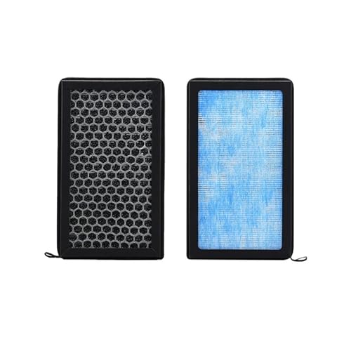 ZHAUPMCB Luftfilter 2 stücke Fit Für Tesla Modell 3 Modell Y Aktivkohle Reiniger Luftfilter Conditioner Ersatz Kit Motorluftfilter von ZHAUPMCB