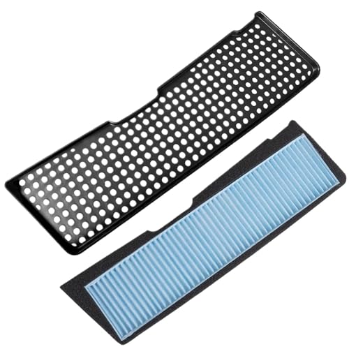 ZHAUPMCB Luftfilter Auto-Außenfilterelement, Klimaanlage, Lufteinlassfilter, Luftfilter, passend für Tesla Model 3 2021–2023 Motorluftfilter(Out Filter and Cover) von ZHAUPMCB