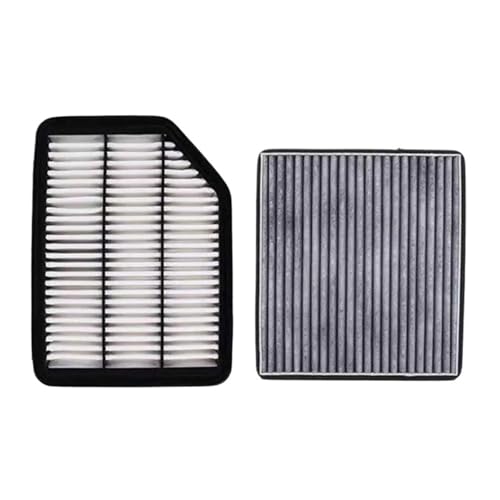 ZHAUPMCB Luftfilter Auto-Luftfilter, Innenraumfilter, Ölfilter-Set, passend für Chery Tiggo 3 1.6L 1.6MT 1.6CVT 2014–2020 T11-1109111AC Motorluftfilter(1 air and 1 carbin) von ZHAUPMCB