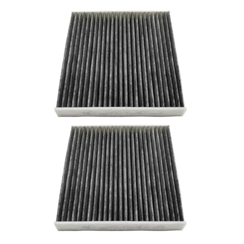 ZHAUPMCB Luftfilter Motorluftfilter 17801-28030 + AC-Innenraumfilter 87139-0N010 Passend für Toyota Camry 2006-2018 VENZA 2.7L Motorluftfilter(2 Cabin Filters) von ZHAUPMCB
